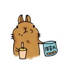 Coffee Rabbit FeiFei（個別スタンプ：9）