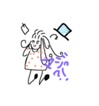 ワクワクガール（個別スタンプ：10）