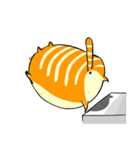 A fat orange cat（個別スタンプ：8）