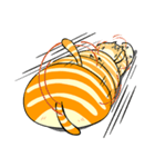 A fat orange cat（個別スタンプ：15）