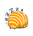 A fat orange cat（個別スタンプ：16）