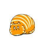 A fat orange cat（個別スタンプ：17）