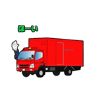 緊急車両スタンプ4 消防車パトカー救急車（個別スタンプ：22）