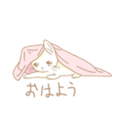 しろふわなうさぎ（個別スタンプ：3）