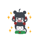 Little Cat Riding Hood ＆ Friends（個別スタンプ：16）