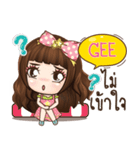 GEE veolet e（個別スタンプ：5）