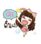 GEE veolet e（個別スタンプ：16）