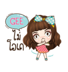 GEE veolet e（個別スタンプ：28）