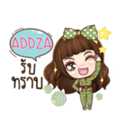 ADDZA veolet e（個別スタンプ：6）