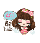 ACT veolet e（個別スタンプ：37）