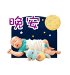 Cute baby Mr. M M Lin（個別スタンプ：11）