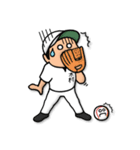 木村さん専用★野球スタンプ1 シンプル（個別スタンプ：23）
