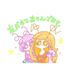 みみみ＆ゆゆゆ（個別スタンプ：1）