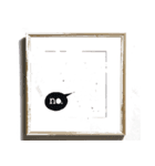 雲 額縁 no マリア（個別スタンプ：15）