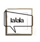 雲 額縁 no マリア（個別スタンプ：18）