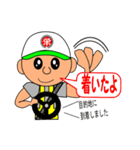 ヘルメットくん プラス（個別スタンプ：30）