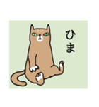 俺の猫【茶トラ】（個別スタンプ：12）