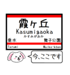 私鉄西台-明石本線の この駅だよ！タレミー（個別スタンプ：12）