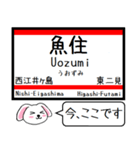 私鉄西台-明石本線の この駅だよ！タレミー（個別スタンプ：24）