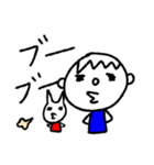 少年と犬（個別スタンプ：34）