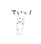 白猫うぇいうぇい（動）（個別スタンプ：13）