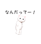 白猫うぇいうぇい（動）（個別スタンプ：17）