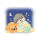 女の子と猫猫（個別スタンプ：33）