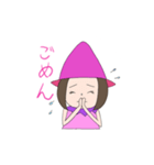 魔女の魔子ちゃん（個別スタンプ：5）