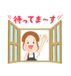 ネイリストからお客様へ♪（個別スタンプ：21）