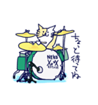 ドラムと猫とハイエース（個別スタンプ：6）