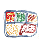 友達、今日食べるもの（個別スタンプ：38）