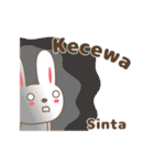 Cute rabbit stickers name, Sinta（個別スタンプ：29）