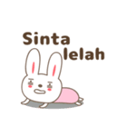 Cute rabbit stickers name, Sinta（個別スタンプ：39）
