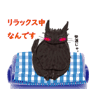 黒猫まこち（個別スタンプ：14）