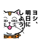 タンバリン猫（個別スタンプ：4）