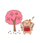 土佐わんこ(桜)（個別スタンプ：7）