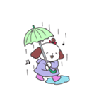 シーズー犬日常会話3☆雨の日（個別スタンプ：11）