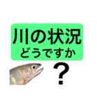 【デカ文字版】鮎釣り中に使えるスタンプ（個別スタンプ：3）