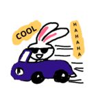 うさぎ時々COOL（個別スタンプ：4）