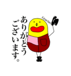 四角くん(丸)（個別スタンプ：9）