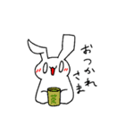 ハツラツうさぎ（個別スタンプ：3）