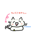 表情ねこ「なー」（個別スタンプ：3）