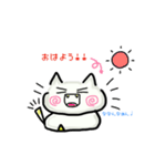 表情ねこ「なー」（個別スタンプ：20）