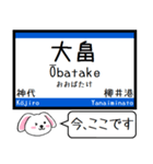 山陽本線(広島-山口) この駅だよ！タレミー（個別スタンプ：13）