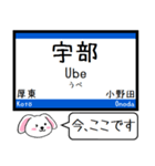 山陽本線(山口-福岡) この駅だよ！タレミー（個別スタンプ：13）