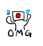 国旗マン（個別スタンプ：1）