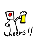 国旗マン（個別スタンプ：2）