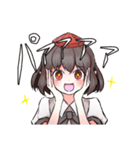 射命丸文オンリースタンプ（東方Project）（個別スタンプ：3）