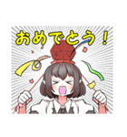 射命丸文オンリースタンプ（東方Project）（個別スタンプ：13）