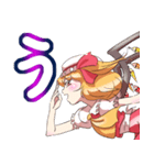 でか文字50音(あかさたな編)東方Project（個別スタンプ：3）